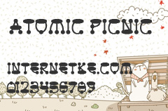 atomic picnic字体下载