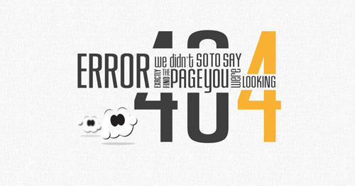 404页面设计欣赏八