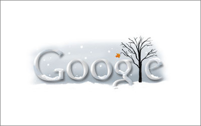 谷歌南半球冬至日创意logo-【科e互联】