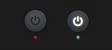CSS3精细黑色UI动画按钮