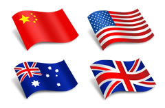 世界各国旗帜PNG图标