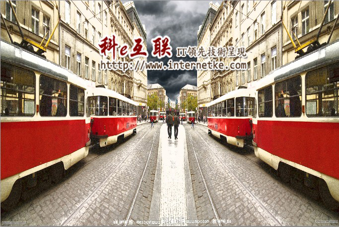 ps教程全景仿真：洪水爆发后的街景“神了”