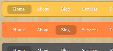 六个jQuery+CSS3滑块导航菜单