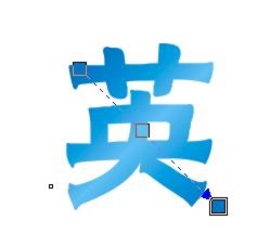 如何制作立体透视字体