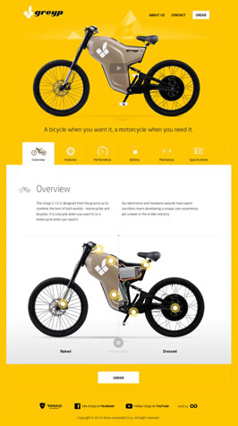 国外Greyp Bikes网站欣赏