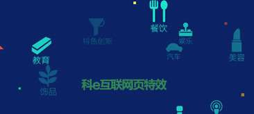 jQuery动画悬浮图标菜单代码