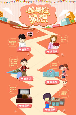 单身险猜想活动专题设计