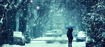唯美雪景雪花飘落效果代码