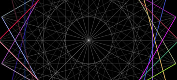 HTML5+Canvas绘制放射线动画特效