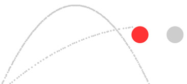 JavaScript实现抛物线运动动画效果