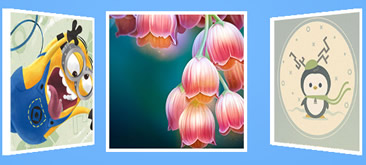 CSS3实现3D图片翻转洗牌动画特效