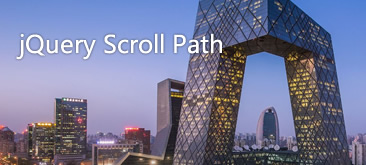 jQuery Scroll Path动画切换页面特效