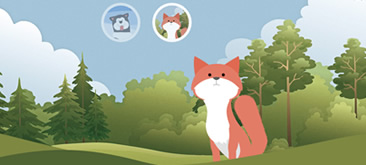 HTML5+SVG制作卡通动画萌宠源码