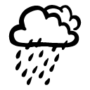 下雨PNG图标