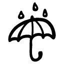 小雨PNG图标
