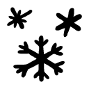 雪花PNG图标